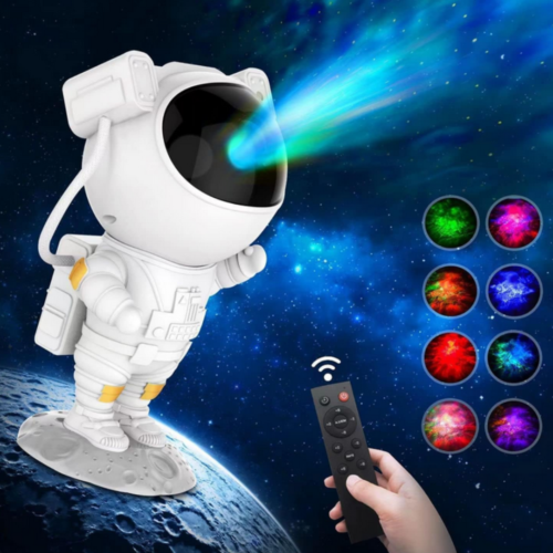 AstroDreamer Galaxy™ – Proiettore Stellare LED a Forma di Astronauta